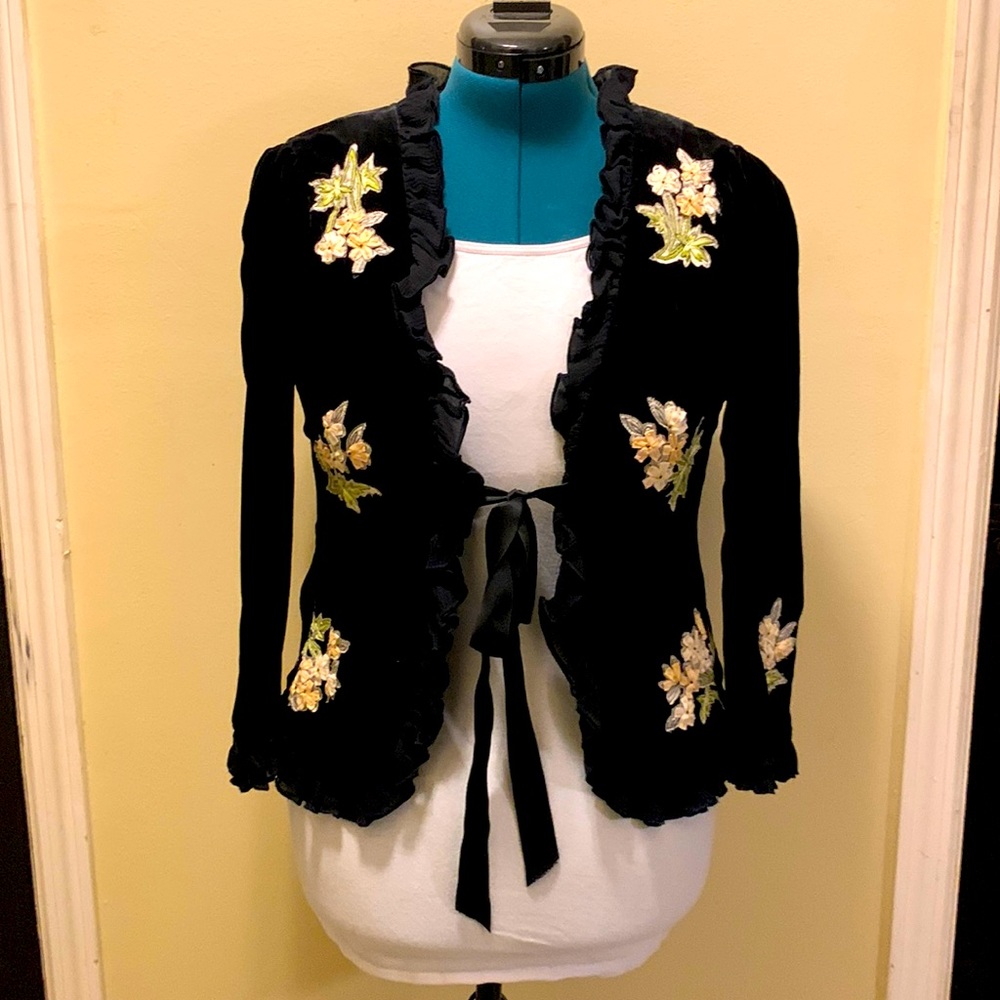 Nanette Lepore Velvet Jacket